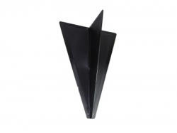 Signalkegel schwarz,  47 cm