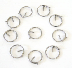 Sicherungsringe / Ringsplinte Edelstahl 1,0 x 11 mm 10er-Pack